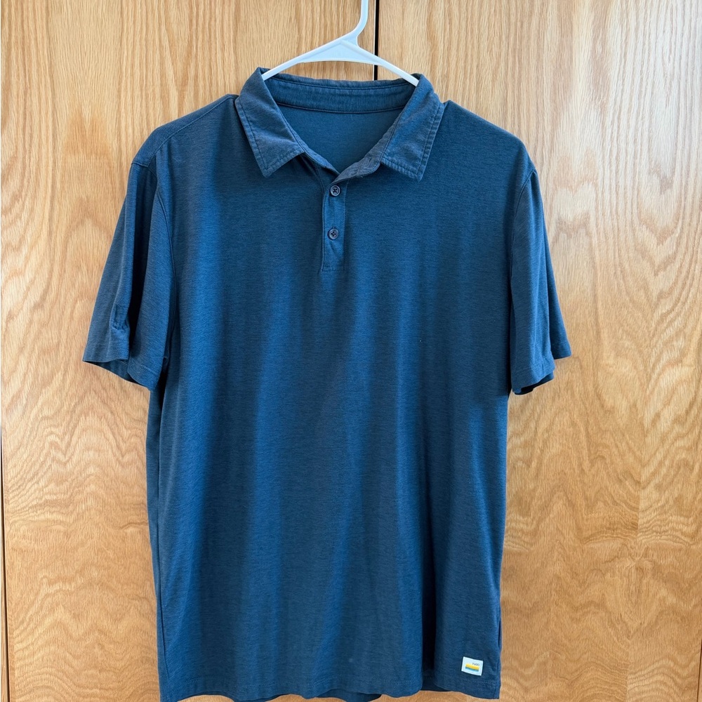 Vuori Navy Polo Shirt